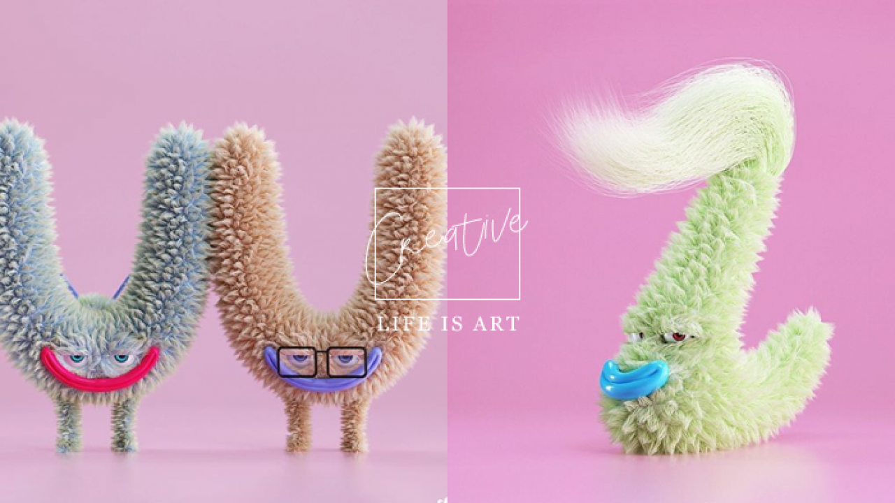 字母怪獸來襲 以 怪獸電力公司 為設計靈感 創造a到z的萌萌毛絨怪