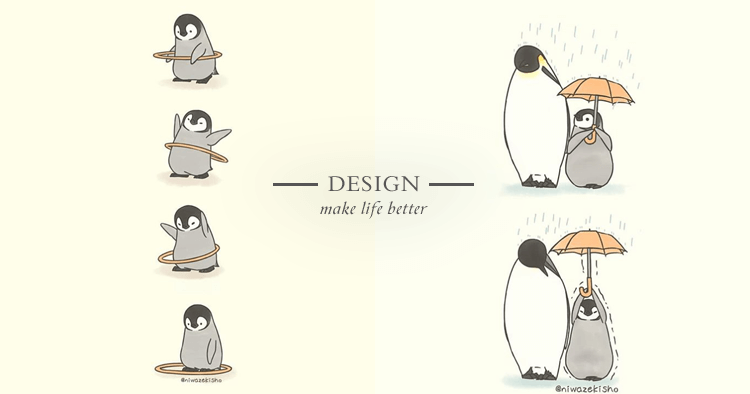 企鵝插畫